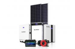 China Hybrid Industrial Home Solar Energy System 3kw 3000w 5kw 10kw With Lithium Battery supplier
