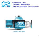 Water Resistant Custom Dome Stickers Labels Printing Round Uline Fragile Stickers