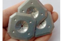 China 32mm Galvanized Steel Square Self Locking Washer For Insulation Pins supplier