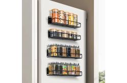 China Double Tier Magnetic Fridge Storage Organizer Customized for Kitchen and Refrigerator supplier
