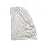 LINT FREE 10KG WHITE SHEETING WIPING CLOTH Cut Reused White Bed Sheet Cotton Wiping Rags for sale