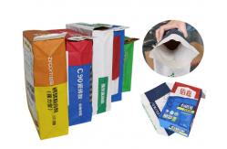 China Custom Polypropylene Paper Valve AD STAR Bag 25kg For Tile Adhesive Packaging supplier