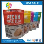 10g bag 100g bag 500g bag 1kg bag reusable pouches bpa free mylar aluminum k  bags black heat seal sample pouch for sale
