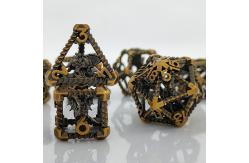 China Hollow Multi -Noodle Metal Dice Flying Dragon Dungeon And Dragon DND supplier