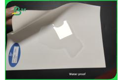China 160um High density Stone Paper Material Made From Minerals Waterproof supplier