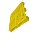 Polypropylene Yellow Plastic Pallets Reusable 43x43 Plastic Pallets for sale