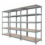 5 Tiers Metal Long Span Bulk Storage Shelving For Pharmacy Industry for sale