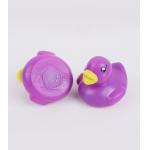 PVC Free LED Flashing Bath Ducks TPE Material , Bath Time Toys For Toddlers  for sale