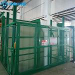 6m Green Warehouse Elevator Lift 20000kgs Warehouse Goods Lift Self Customized for sale