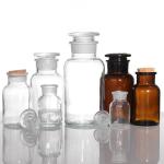 Brown Amber Glass Reagent Bottles for Pharmacy Apothecary 125ml for sale