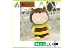 China Polypropylene Plush Filling Polyester Fabric Bee Plush Toy supplier