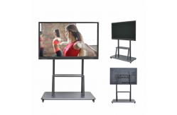 China 4K HD Autofocus Interactive Flat Panel Display With Conference EPTZ Webcam supplier