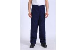 China 280gsm Light Weight Flame Resistant Arc Protection Trousers with reflective strips on leg supplier