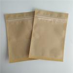 Cherry Seed Coffee Sachet Pillow Custom Paper Bags Recyclable Durable With Window for sale