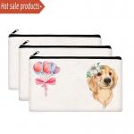 Canvas Stationery Pen Bag Reusable Students Stationery Storage for sale