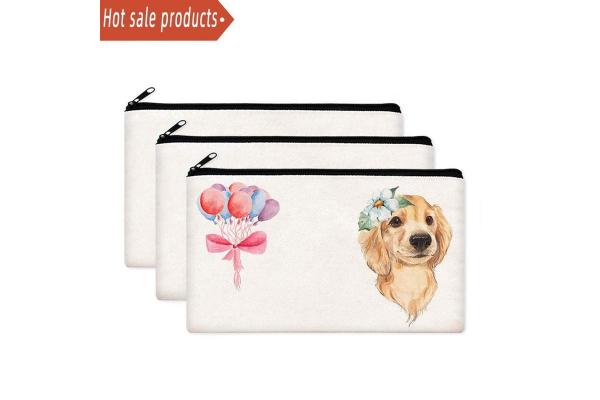 Canvas Simple Grocery Bags with Clear LGO Beautiful Pictures