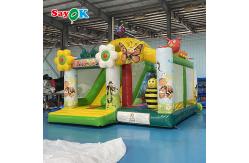 China Insect Paradise Inflatable Bounce Slide Combo Jumping Castle For Amusement Park supplier
