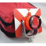 Total Station Accessories NEW RED Single Prism w/ Bag for total station for sale