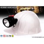 ATEX Certificated Mining Cordless Cap Lamp , Rechargeable LED Headlamp for sale