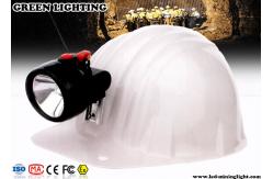 China ATEX Certificated Mining Cordless Cap Lamp , Rechargeable LED Headlamp supplier