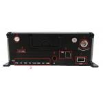 Vehicle Management Economic Truck Solution With 4CH Mobile DVR And Remote Control