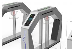 China 30W Running Office Building Swing Barrier Turnstiles 100r/Min supplier