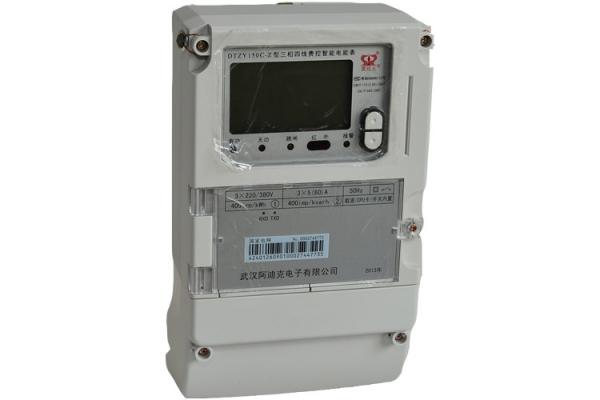 3 Phase 4 Wire Smart Prepaid Electricity Meters With DLMS / COSEM Protocol