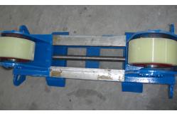 China PU Wheel Fixed Welding Turning Roll / Heavy Duty Rotator Fit Up supplier