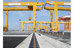 China RMG Port Container Yard Double Beam Container Gantry Crane Rail Mounted supplier
