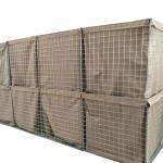 Flexible 5.0 Mm Mesh Wire Welded Defensive Barrier Easy Assembly Black Military Solution for sale