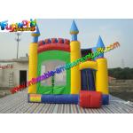 PVC Tarpaulin Commercial Bouncy Castles , Inflatable Combo Kids Jumper for sale