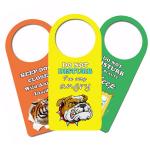 Door Hanger 3D PET Lenticular Card Printing For Hotel / Home Caution