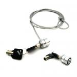 Stainless Steel Lightweight Cable Lock Notebook Computer Lock Electronic Plating