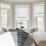 Motorized Light Filtering Shades Polyester Fabric Roller Roman Shades Fabric for sale