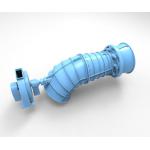 Tubular Pico Hydro Power Generator , Mini Hydro Turbine Generator 2m-10m Water Head for sale