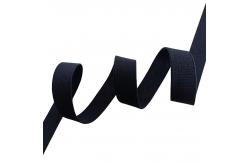 China Braided 1.8cm Polyester Elastic Webbing 18mm Fabric Elastic Band For Sewing supplier
