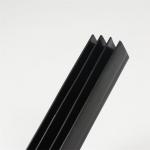 Flexible PVC Extruded Profile With Grooves  Pvc Hollow Profile