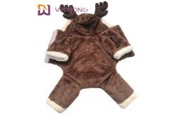 China Customizable Cosplay Reindeer Dog Pajamas Onesie Customized supplier