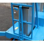 9.8m Vertical Material Handling Lifts 560kg Portable Hydraulic Ladder