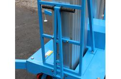 China 9.8m Vertical Material Handling Lifts 560kg Portable Hydraulic Ladder supplier