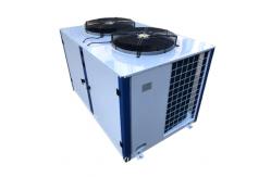 China 580L Refrigerated Reciprocating  Water Cooled Water Chiller For Electroplating supplier