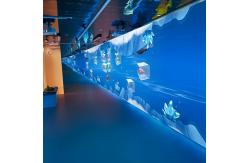 China 3200 Lumen Shopping Mall Interactive Games Projector 1024*768 Resolution supplier