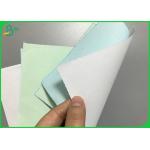50gsm Blue Impression Carbonless NCR Paper Jumbo Roll for Invoice Printing