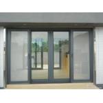 6063 / 6061 / 6060 Aluminum Door Extrusions with Powder Painted Surface for sale
