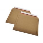 Durable 600gsm Eco Friendly Rigid Mailers Kraft Stay Flat Mailers for sale
