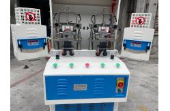 China 3KW Computer Controlled Shoe Moulding Machine Automatic Shoe Upper Machine supplier