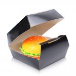 Wholesale customization of biodegradable recyclable and eco-friendly disposable burger boxes