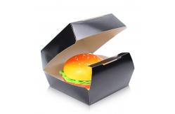 China Wholesale customization of biodegradable recyclable and eco-friendly disposable burger boxes supplier