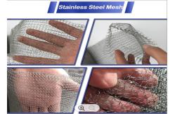 China Aisi 304 Knitted Wire Mesh For Oil Water Separation supplier