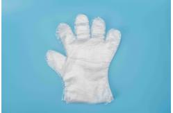 China Non Toxic Disposable Transparent LDPE / HDPE Gloves Odorless For Food Preparation supplier